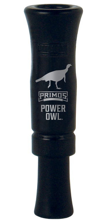 Primos 331 Power Owl Locator Mouth Call Barred Owl Black Acrylic