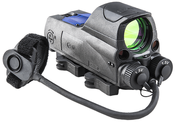 Meprolight USA MOR PRO 1x30mm 2.2 MOA Bullseye Red Dot Sight w/ Red & IR Laser