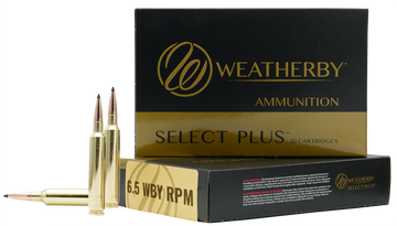 Weatherby Select Plus 6.5 WBY RPM 127gr Barnes LRX Lead Free 20rd - Box or Case