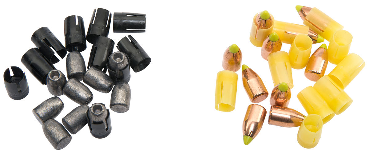 Traditions Sight-In Combo Pack 50 Cal 30 Rd Muzzleloader Bullets 250gr Smackdown / 240gr Plinker
