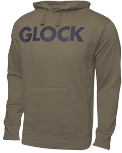 Glock Traditional Hoodie OD Green Long Sleeve Medium