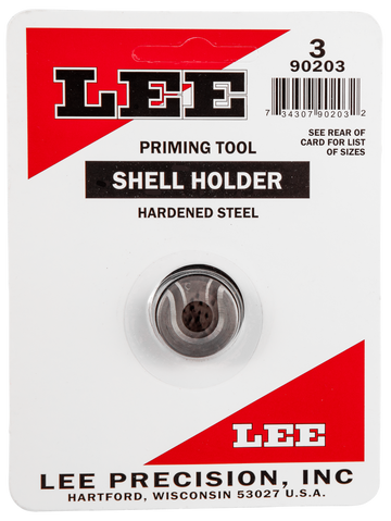 Lee 90203 Shell Holder AP Only #3 - 7-30 Waters / 30-30 Win / 375 Win