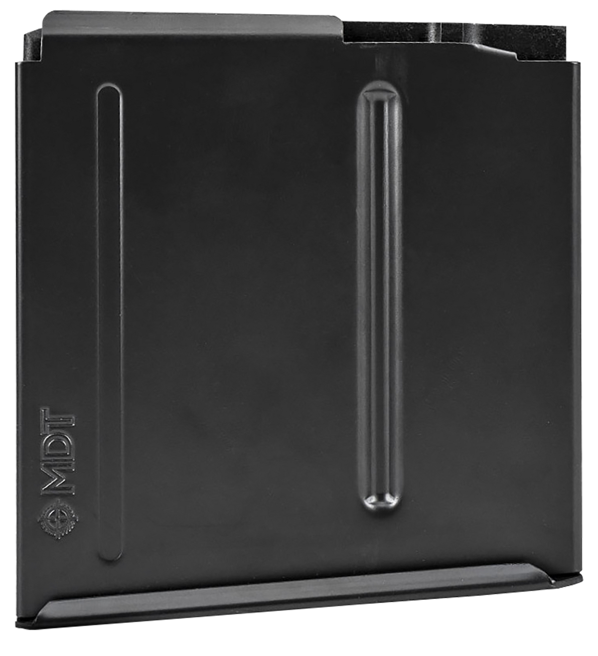 MDT Sporting Goods AICS Magazine 338 Lapua Magnum 5-Round Long Action 3.715" Steel Black