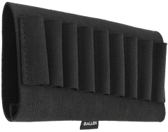 Allen 206 Rifle Cartridge Holder 9-Round Black Elastic Buttstock Mount