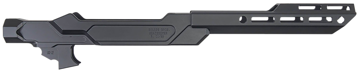 Sharps Bros Heatseeker SBC07 Chassis Stock - Ruger 10/22 9" M-LOK Matte Black Cerakote