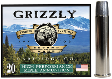 Grizzly Ammo GC45/70+P8 45-70 Gov+P 460gr Wide Long Nose Gas Check - Box or Case