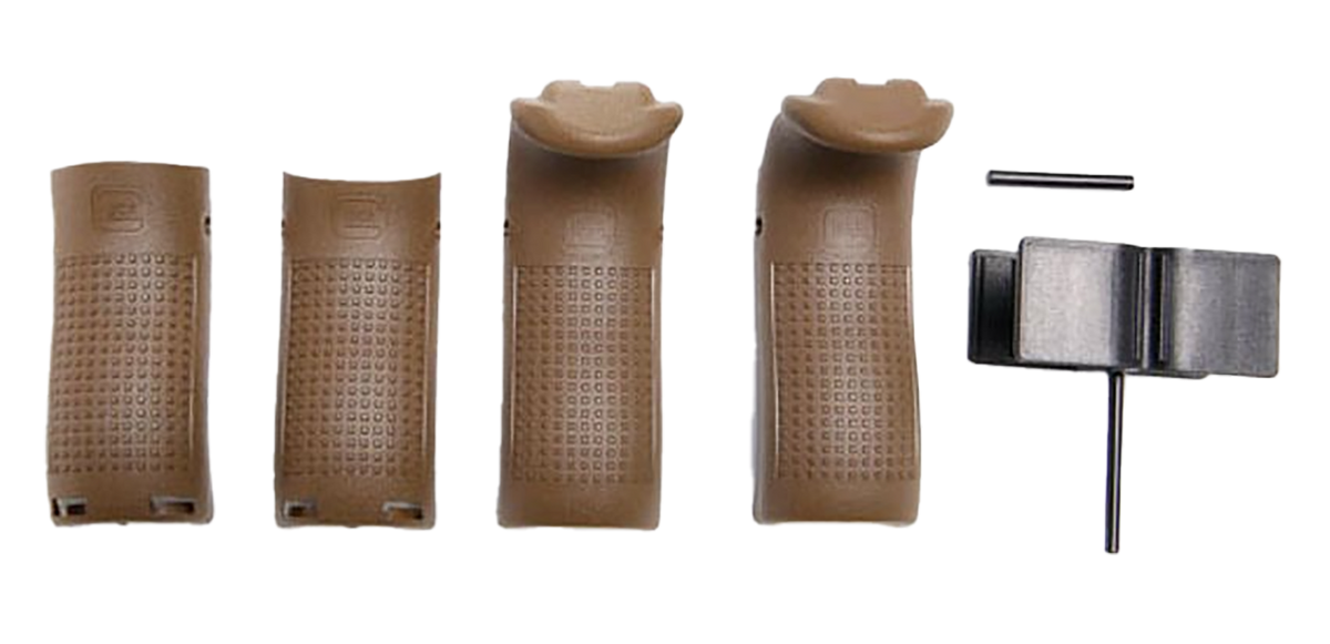 Glock 30873 Backstrap/Beavertail Set Dark Earth Polymer - G26/G27