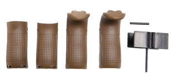 Glock 30873 Backstrap/Beavertail Set Dark Earth Polymer - G26/G27