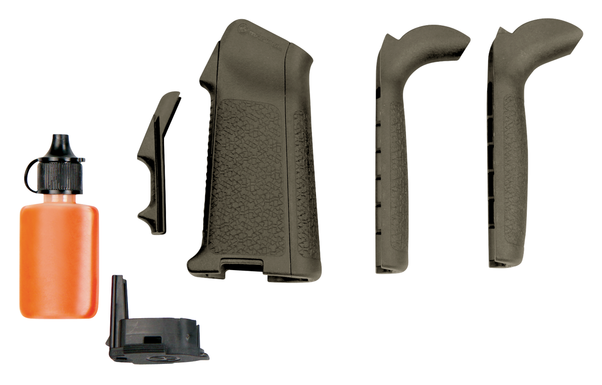 Magpul MIAD Type 1 Gen 1.1 Grip Kit Polymer Aggressive Textured OD Green - AR-15/M4/M16