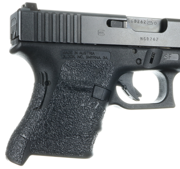 Talon Grips 107R Adhesive Grip for Glock 29SF/30SF/30S/36 Gen3 - Black Textured Rubber