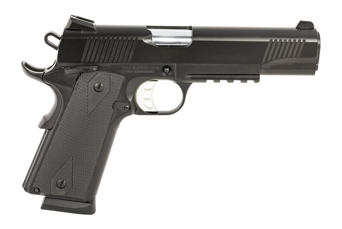 Tisas Arms 1911 Duty B9R 9mm Luger 5" 9+1 SAO Pistol - Black Cerakote