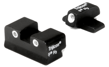 Trijicon Bright & Tough Night Sights 3-Dot Green Tritium White Outline - Springfield XD/XD-M/XD-S