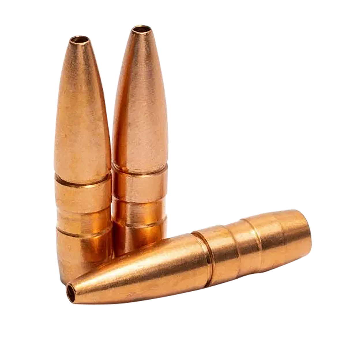 Lehigh Defense Controlled Chaos .25-06 Rem/.257 Weatherby Mag .257 102gr Lead-Free Copper Reloading Bullets - 50/Box