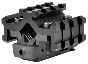 NcStar ATRLS Tri-Rail Universal Barrel Mount 5mW Red Laser