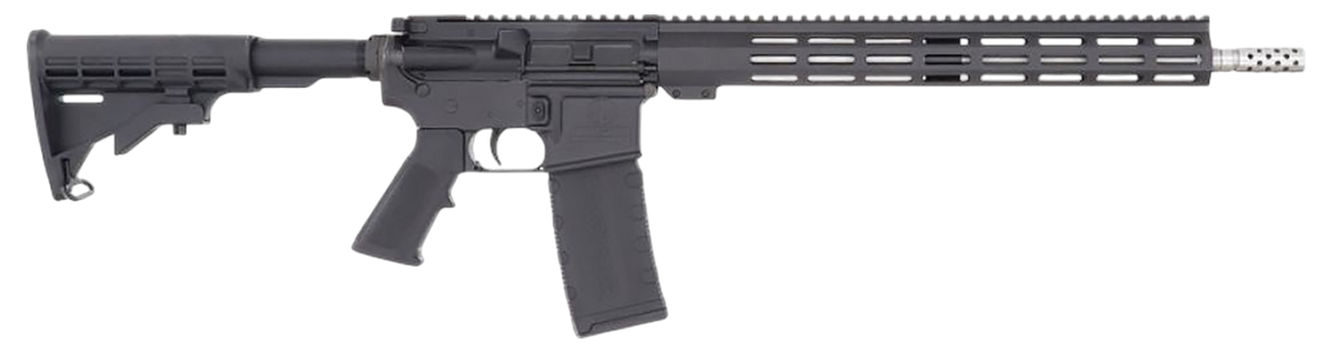 Great Lakes Firearms GL15 223 Wylde 16" 30+1 Semi-Auto Rifle - Black