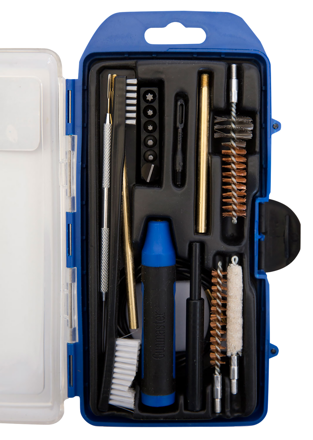 DAC GunMaster GM308AR 308 Win Rifle Cleaning Kit 17-Piece Black/Blue