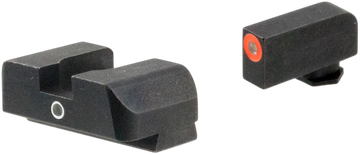 Ameriglo GL5201 i-Dot Sight Set for Glock Gen 5-6 9mm/.40 - Green Tritium Orange Outline Front / Green Tritium Rear