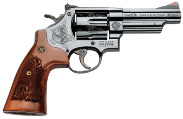 Smith & Wesson Model 29 44 Rem Mag 4" 6rd DA/SA Revolver - Machine Engraved