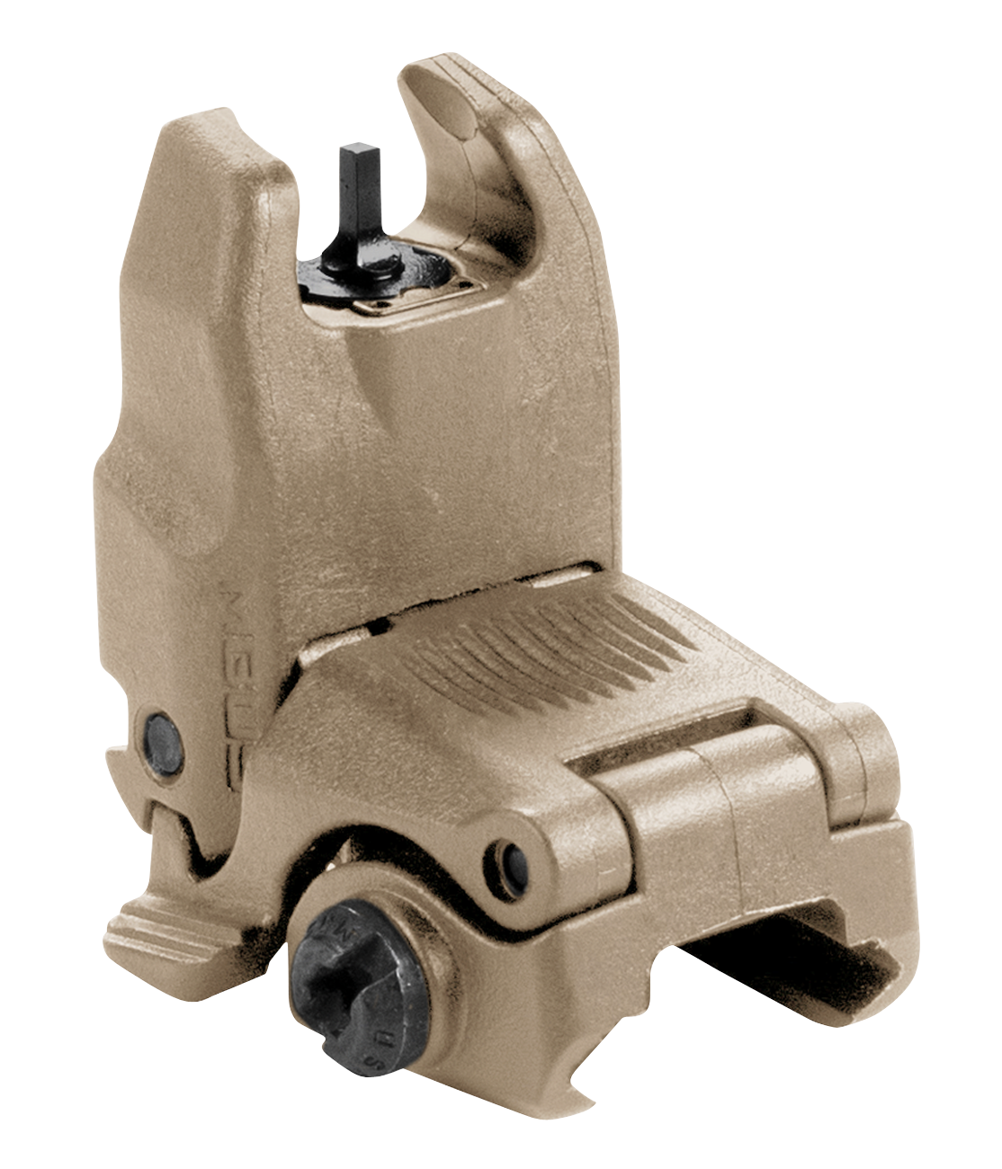 Magpul Industries MBUS Front Sight Polymer Folding Back-Up - Flat Dark Earth