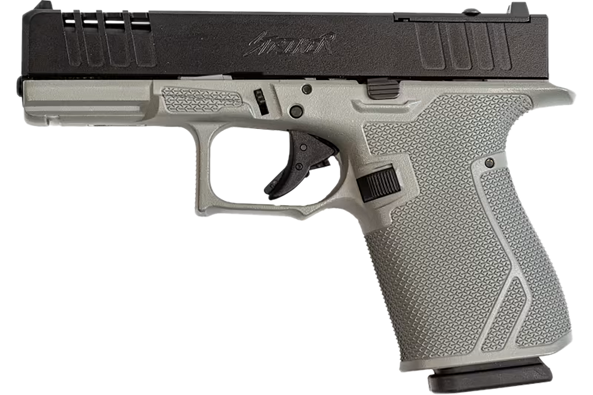 Great Lakes Firearms GL19SRK Striker 9mm 4" 15+1 Semi-Auto Pistol - Bull Shark Gray Cerakote