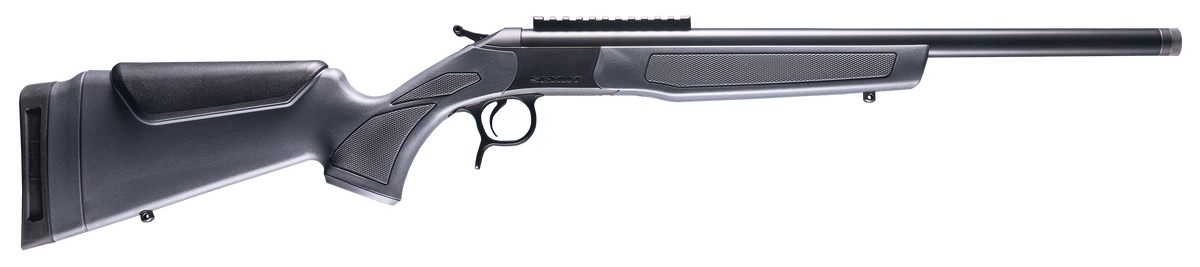 CVA Scout 223 Rem 20" 1-Rd Single Shot Rifle - Blued / Stealth Gray