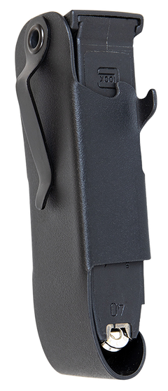 1791 Gunleather Snagmag Belt Clip Black Leather Mag Carrier - Compatible w/Glock 19/23/32 Right Hand