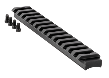 Ruger 90672 Picatinny Scope Base 6" Black Anodized Aluminum - American Rifle Long Action