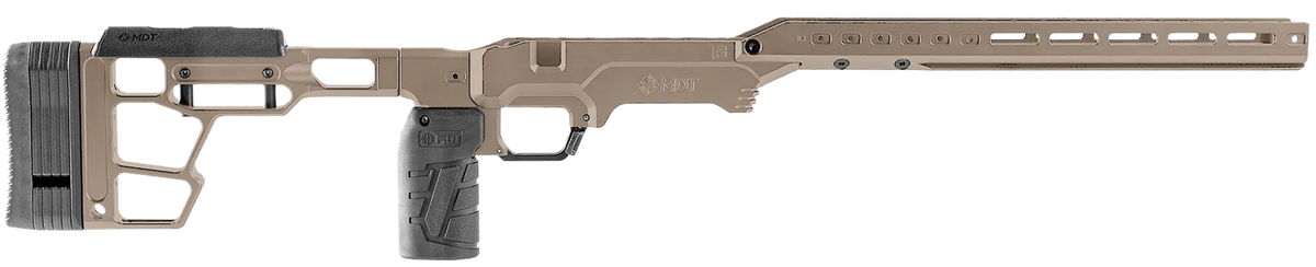 MDT LSS Gen3 The Competitor Rifle Chassis Flat Dark Earth - Fits Tikka T3/T3X Short Action