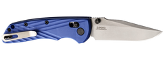 Hogue Deka 3.25" Clip Point Folding Knife - CPM MagnaCut Plain Edge / Blue Polymer