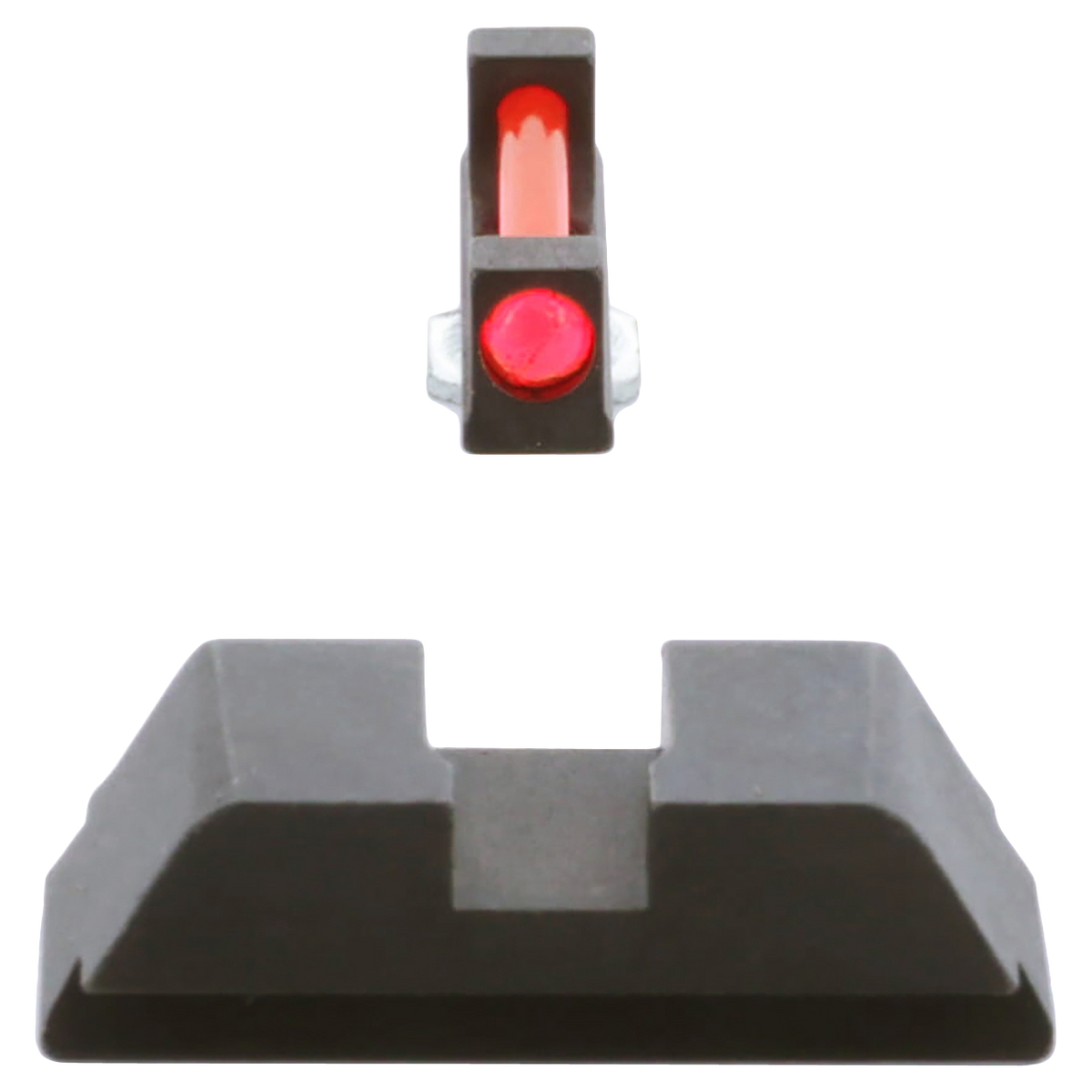 Ameriglo GFT113 Range Series Sight Set for Glock Red Fiber Optic Front / Black Rear