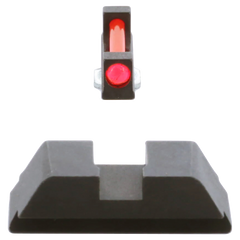Ameriglo GFT113 Range Series Sight Set for Glock Red Fiber Optic Front / Black Rear