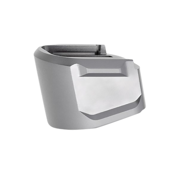 Tyrant CNC Echelon Magazine Extension 9mm 5rd Gray Aluminum - Fits Springfield Echelon