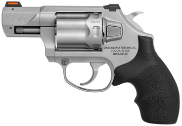 Diamondback SDR 357 Mag / 38 Special +P 2" 6-Shot DA/SA Revolver - Glass Bead Stainless