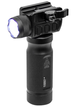 Leapers UTG MNT-EL228GPQ-A Quick Detach Grip Light 400 Lumens Matte Black Aluminum