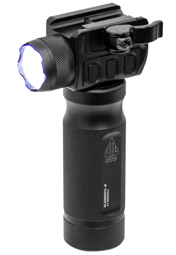 Leapers UTG MNT-EL228GPQ-A Quick Detach Grip Light 400 Lumens Matte Black Aluminum