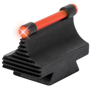 TruGlo 3/8" Dovetail Front Sight 0.450" Red Ramp - Black