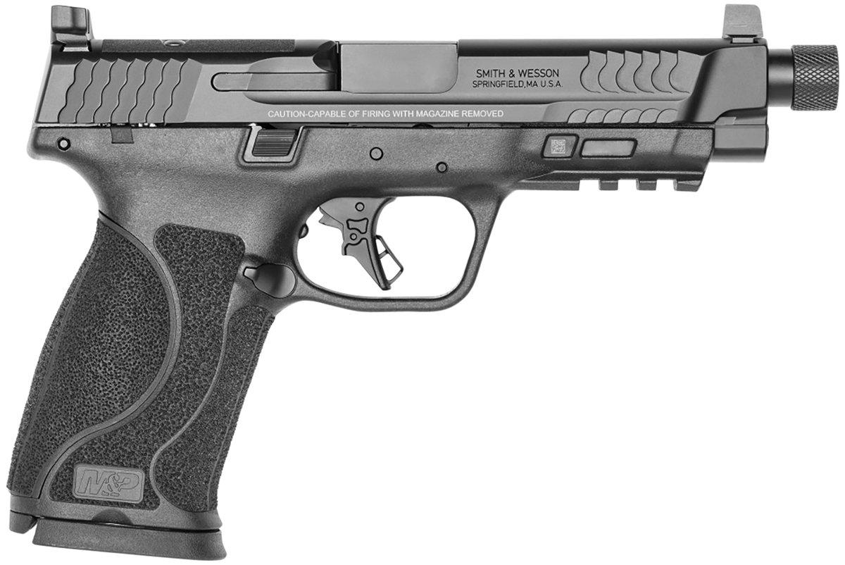 Smith & Wesson M&P45 M2.0 45 ACP 5.12" 10+1 Striker-Fired Pistol - Threaded Barrel/Optic Ready