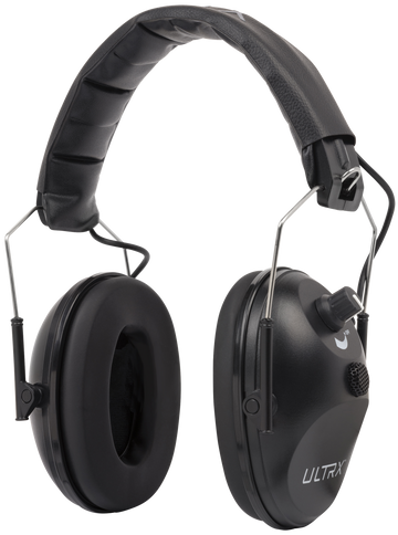 Allen 4114 Ultrax Electronic Earmuff 23 dB Black Over the Head
