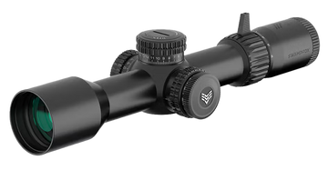 Swampfox Optics Warhawk 5-25x56mm 34mm Tube FFP Riflescope - Sharpshooter MIL Reticle
