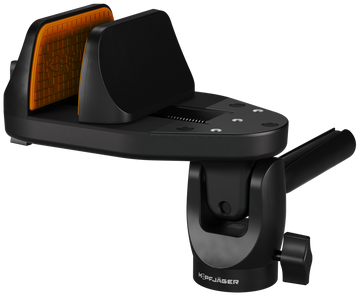 Kopfjager Reaper Hellbound 3/8-16 Threaded Shooting Rest Mount Only - Matte Black Aluminum