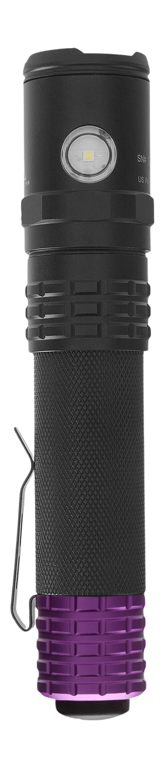 Bayco Nightstick UVR-588XL USB Rechargeable UV Flashlight with 385-Lumen White Flood 370nm