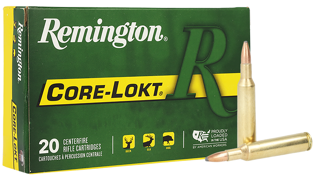 Remington Ammunition Core-Lokt 6mm Remington 100gr Pointed Soft Point 20 Rd - Box or Case