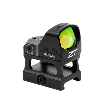 Zero Tech Optics Thrive HD 1x 28mm x 20mm Multi-MOA Reflex Sight - High Riser