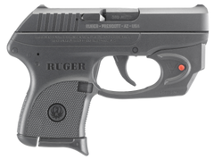 Ruger 3752 LCP w/Laser 380 ACP 2.75" 6+1 Semi-Auto Pistol - Viridian E-Series Red Laser