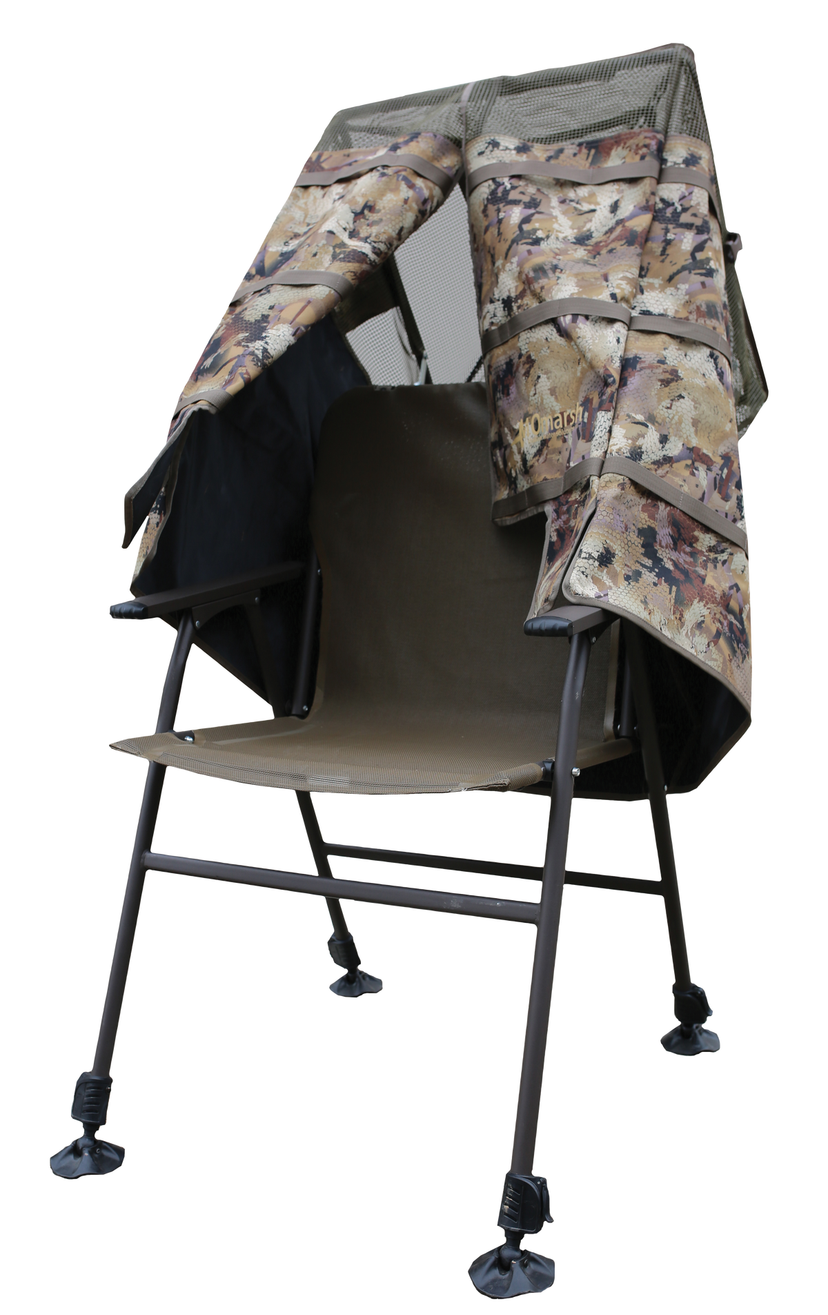 MOmarsh Invisi-Chair Vertical Blind - Optifade Marsh Camo
