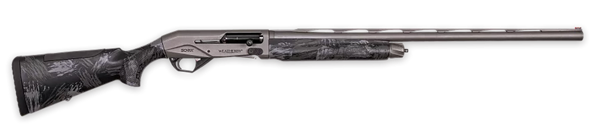 Weatherby Sorix 12 Gauge Semi-Auto 28" 3.5" Chamber 2+1 Shotgun - Gray Cerakote Storm Camo