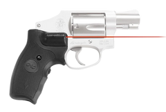 Crimson Trace LG-305 Lasergrips Red Laser Sight for S&W J-Frame Round Butt - Black Polymer Extended