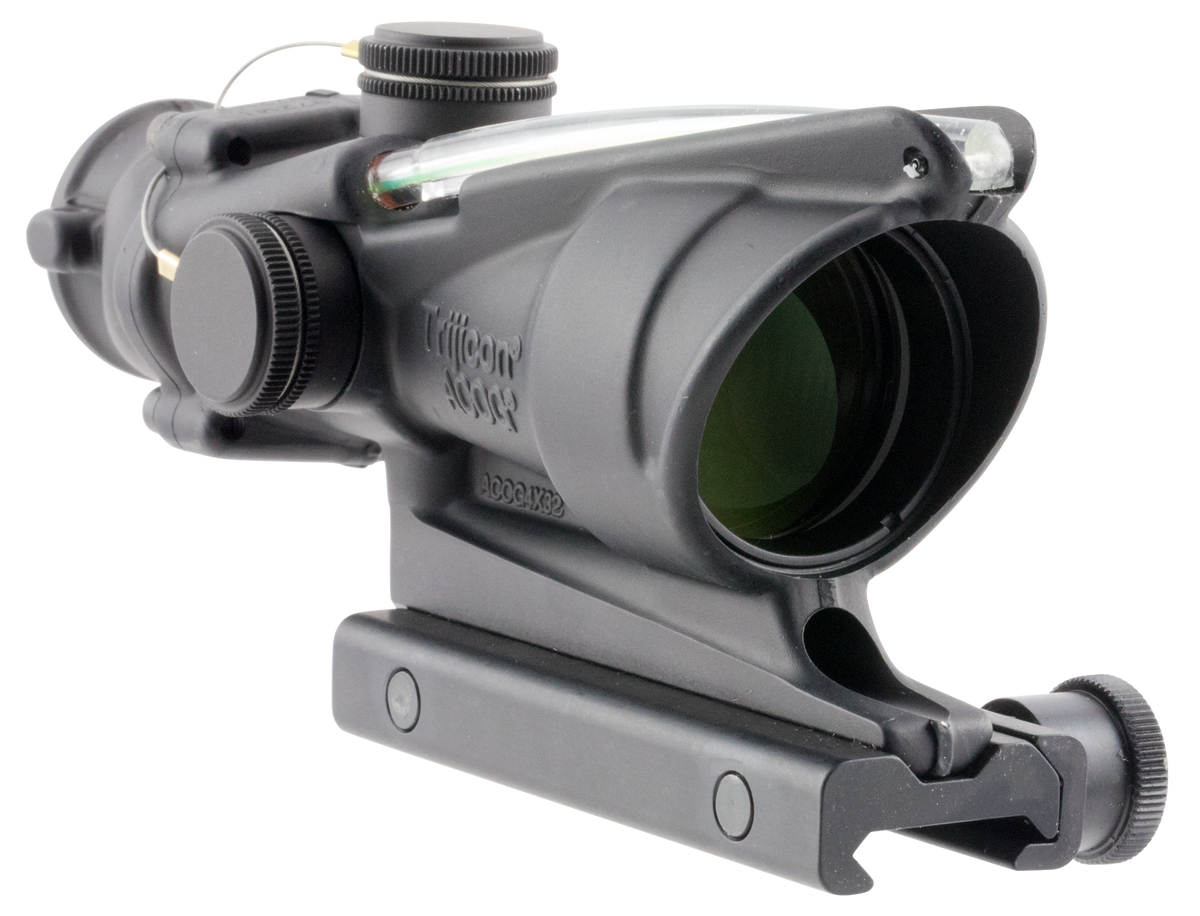 Trijicon ACOG 4x32mm Illuminated Green Horseshoe .223/5.56 BDC Riflescope - Black Hardcoat Anodized