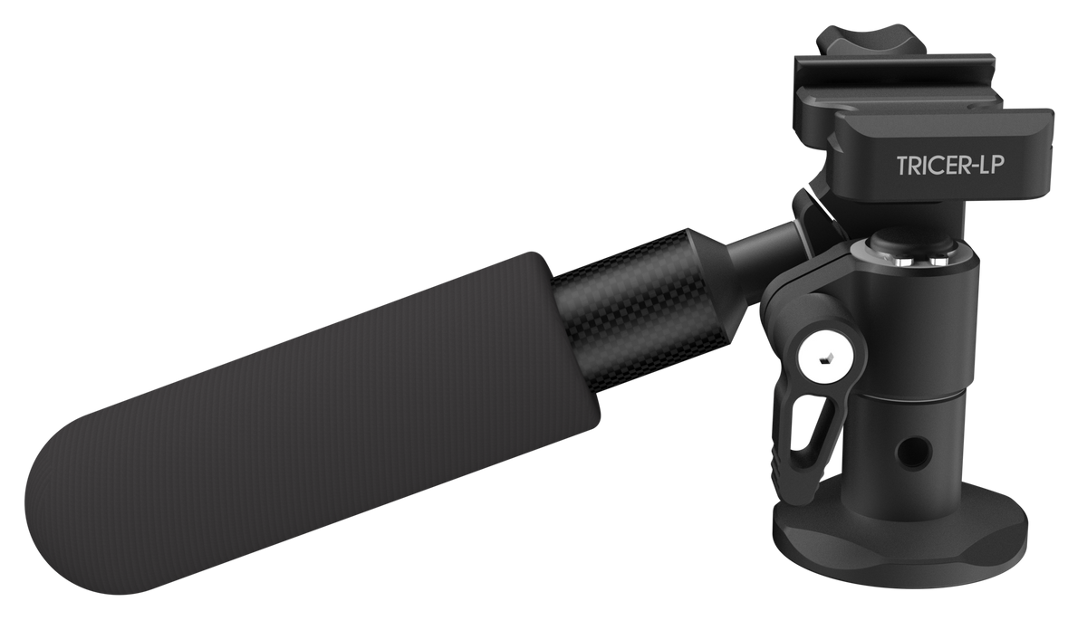Tricer LP Carbon Fiber Pan Head - Arca-Swiss - 3/8-16 - 4.5 oz
