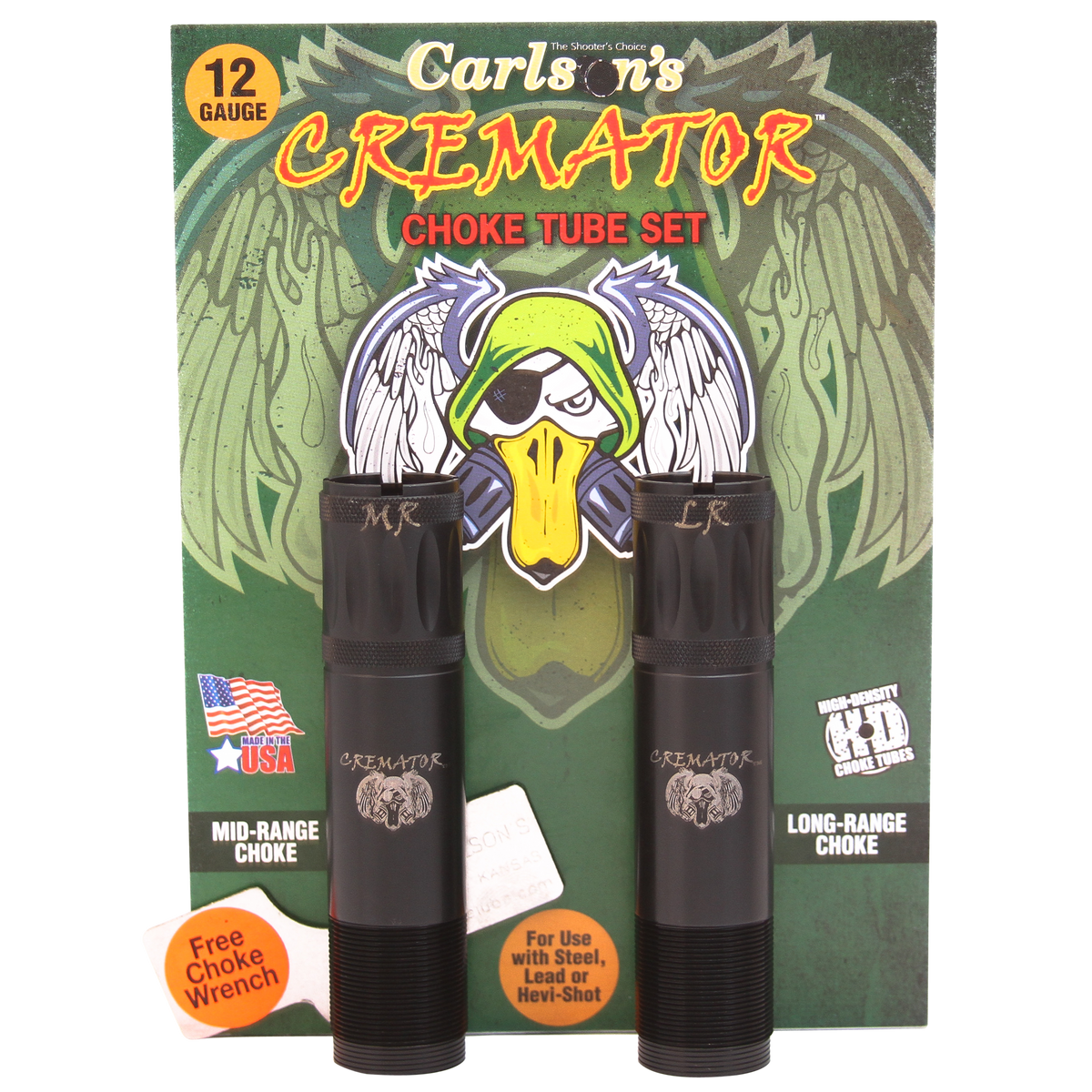 Carlsons 11622 Cremator 12 Gauge Invector Plus Mid/Long Range 2-Pack Non-Ported Choke Tubes